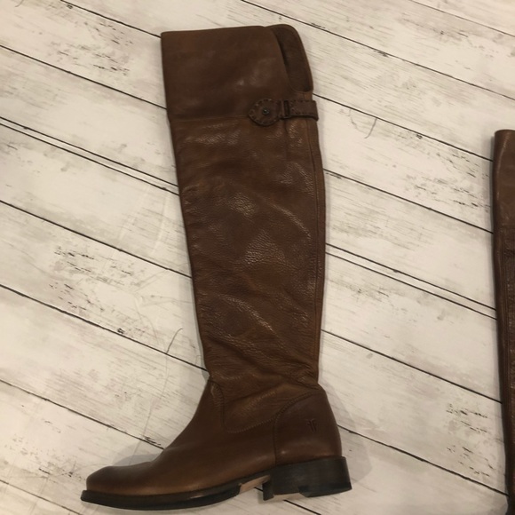 🔥FLASH SALE Frye Shirley Over the Knee Leather Riding Boots🔥 - Picture 4 of 7